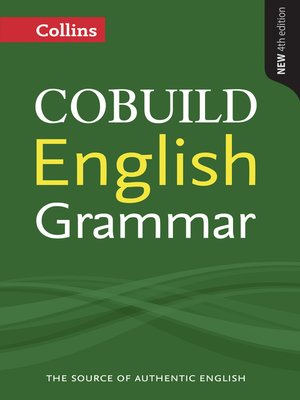 cover image of COBUILD English Grammar